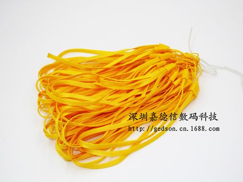 工厂直销 优质松子绳尼龙挂绳，数码相机、U盘、MP3、手机通用短挂绳